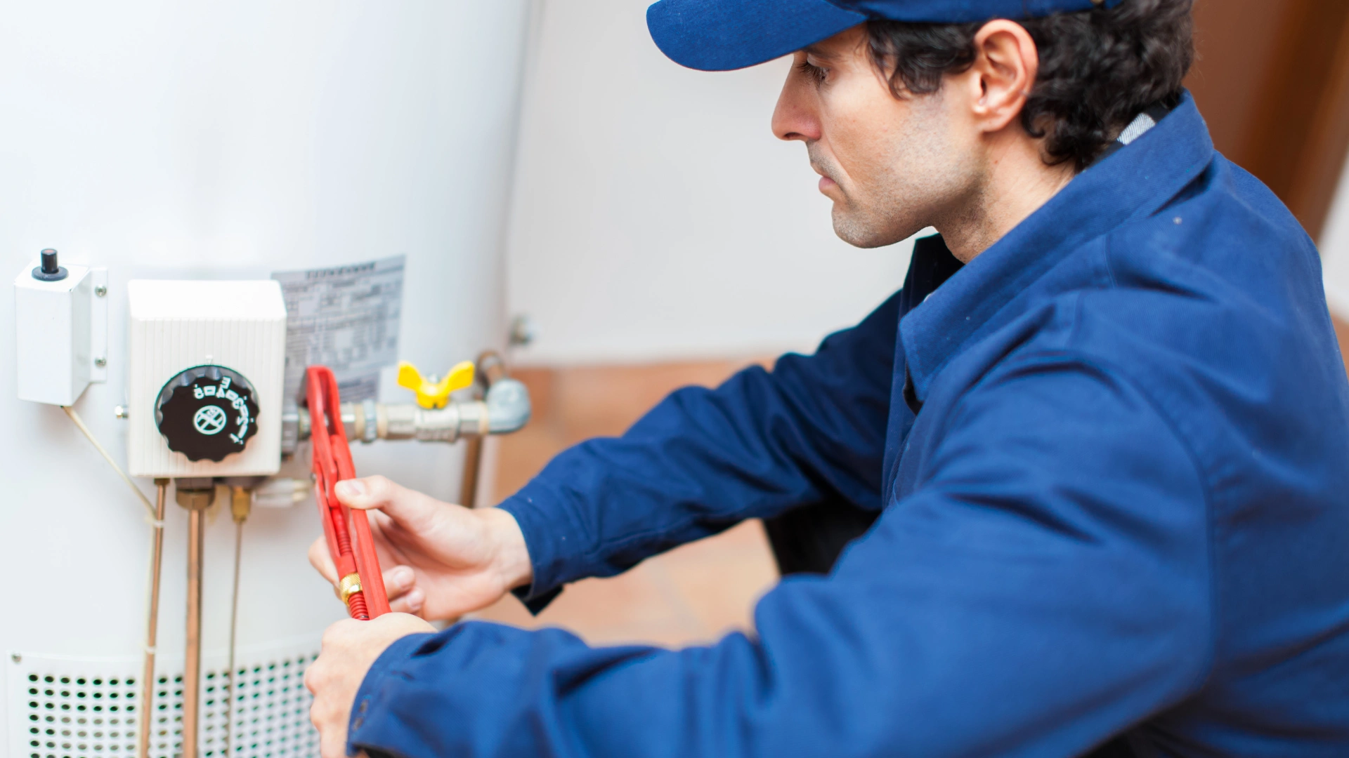 Plumbing service illustration
