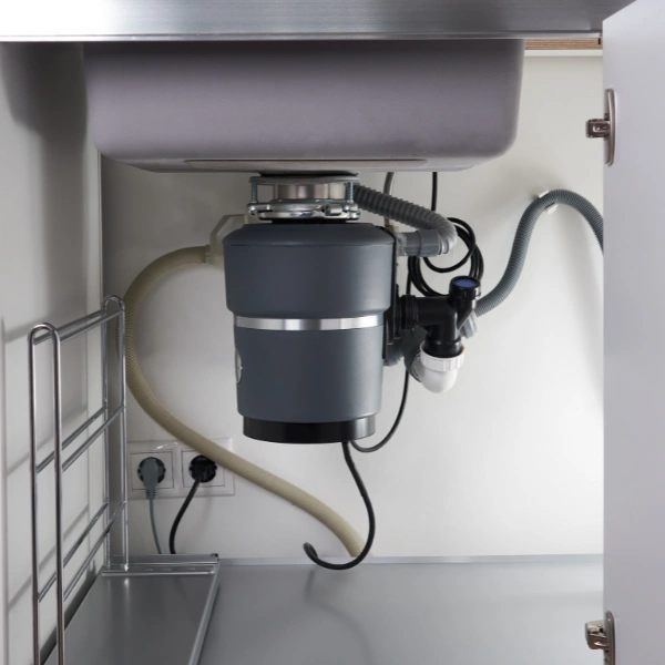 garbage disposal installation